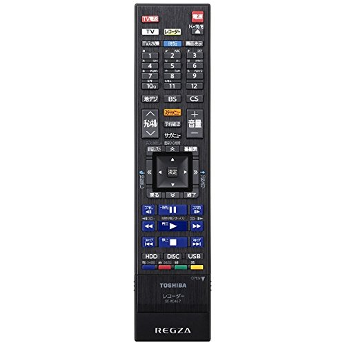 東芝 1TB HDD内蔵ブルーレイレコーダー【3D対応】 REGZA ブラック DBRT1007